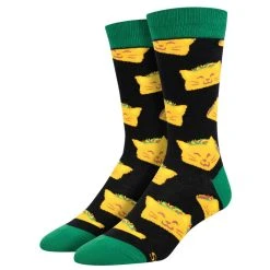 Socksmith Men's Cat Taco Socks
