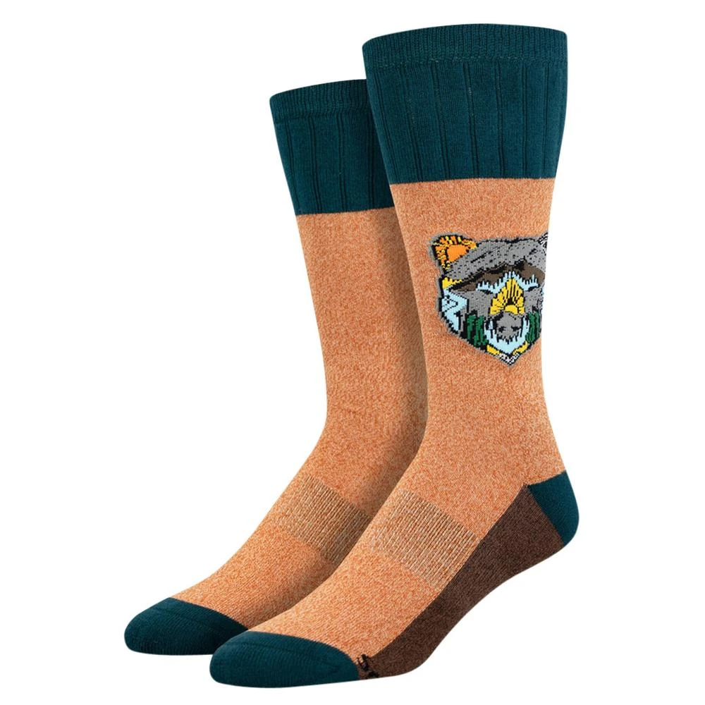 Socksmith Men's Outlands AtomicChild Bear It All Socks