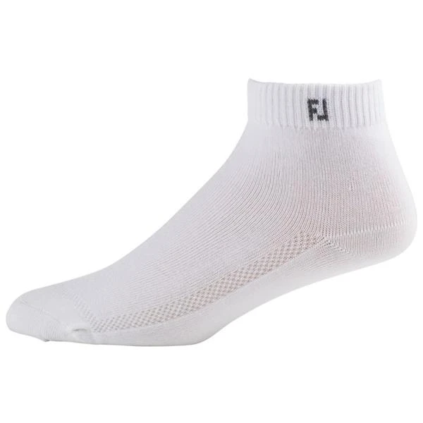 FootJoy Prodry LightWeight Quater Socks White