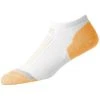 FootJoy Ladies TechSof Tour Sportlet Socks White Orange
