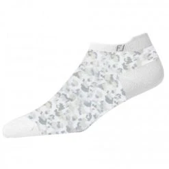FootJoy Ladies Spot Print Socks White
