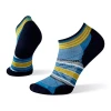 Smartwool PhD® Run Light Elite Pattern Low Cut Socks (Neptune Blue)