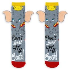 Disney Crew Socks For Adults - Dumbo - Don't Just Fly