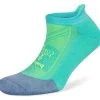 Balega Hidden Comfort Running Socks (Lilac/Neon Aqua)