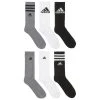 Adidas Men's Athletic Cushioned Mixed Crew Socks - 6-Pack