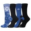 Columbia Women's Moisture Control Winter Solstice Crew Socks - 4-Pack