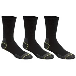 Northpoint Trading Men's Heavy-Duty Work Socks - 3-Pack
