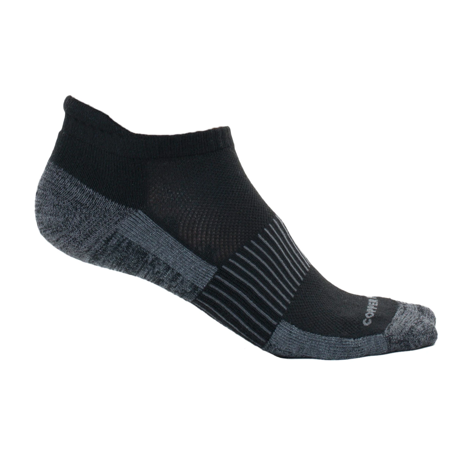 Copper Fit Infused Athletic Low-Cut Socks - 3-Pack