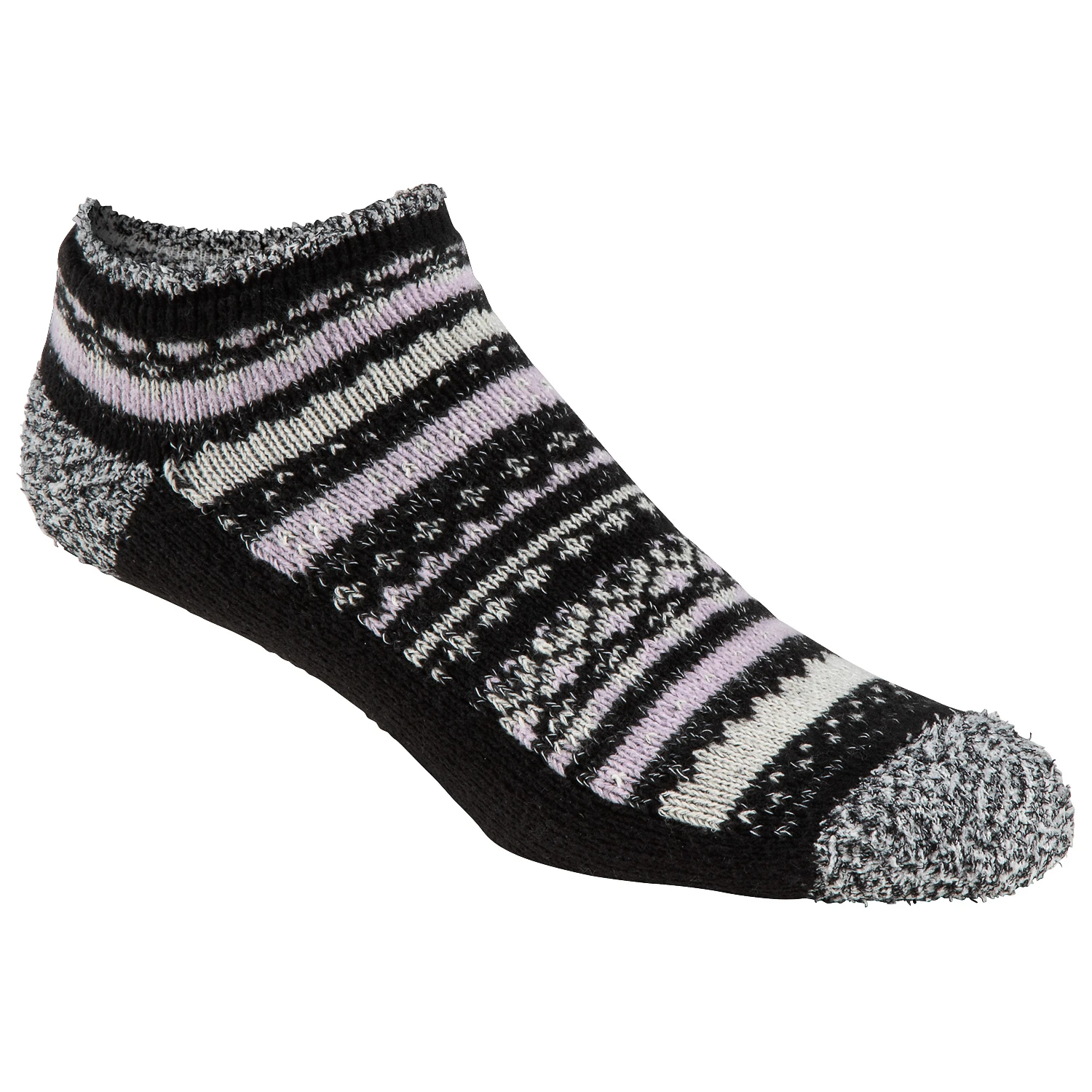 Bearpaw Women's Nordic Fairisle Cozy Low Cut Socks