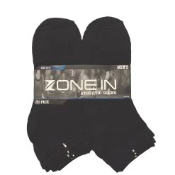 Zone In Men's Low-cut Socks - 20-Pack
