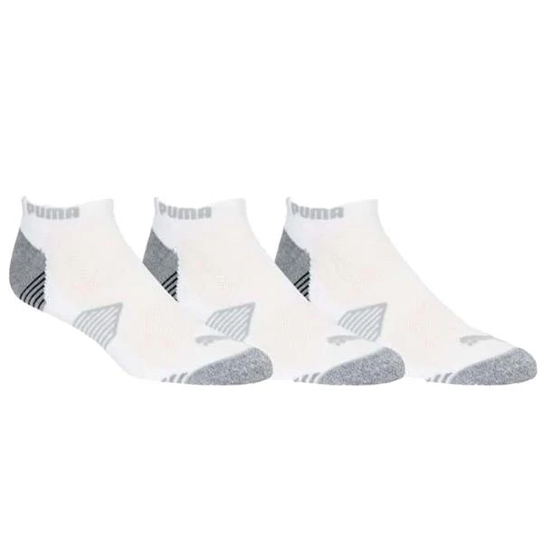 Puma Gents Essential Low Cut Socks 3 Pack White