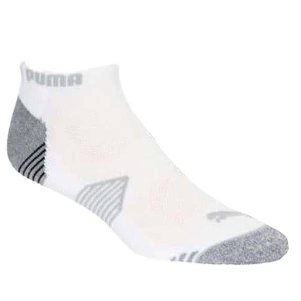 Puma Gents Essential Low Cut Socks 3 Pack White - Image 2