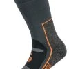 Balega Blister Resist Crew Running Socks (Grey/Orange)