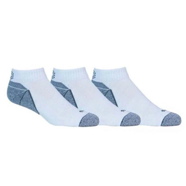 Puma Pounce Quarter Cut Socks 3 Pair 6-11 White