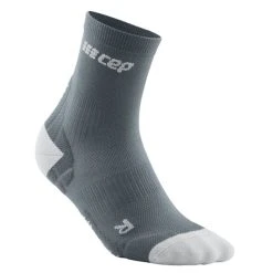CEP Men's Ultralight Short Compression Socks (Grey)