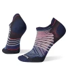 Smartwool Run Zero Cushion Low Ankle Pattern Socks (Black)
