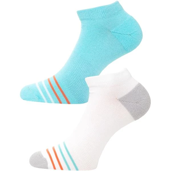 Ladies Andrus Tech Socks 2 Pair Light Opal White