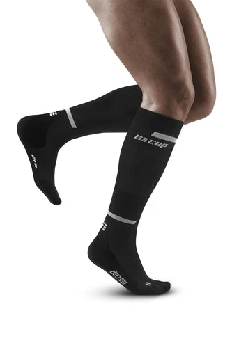 CEP Men's Run Tall 4.0 Compression Socks (Black)