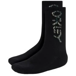 Oakley Gents B1B Socks 3 Pack Large Blackout 02E