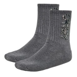 Oakley Gents B1B Socks 3 Pack Large Athletic Grey 27B