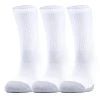 Under Armour HeatGear® Crew Socks 3-Pack White (100)