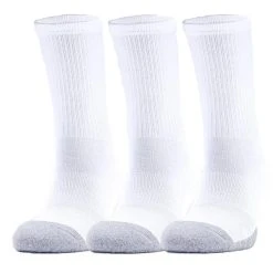 Under Armour HeatGear® Crew Socks 3-Pack White (100)