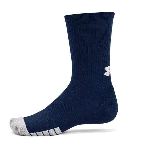Under Armour HeatGear® Crew Socks 3-Pack Academy (408) - Image 4