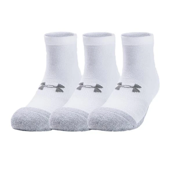 Under Armour Gents HeatGear® Lo Cut Golf 3-Pack Socks White (100)