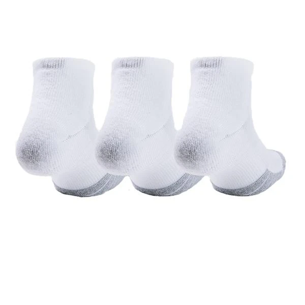 Under Armour Gents HeatGear® Lo Cut Golf 3-Pack Socks White (100) - Image 2