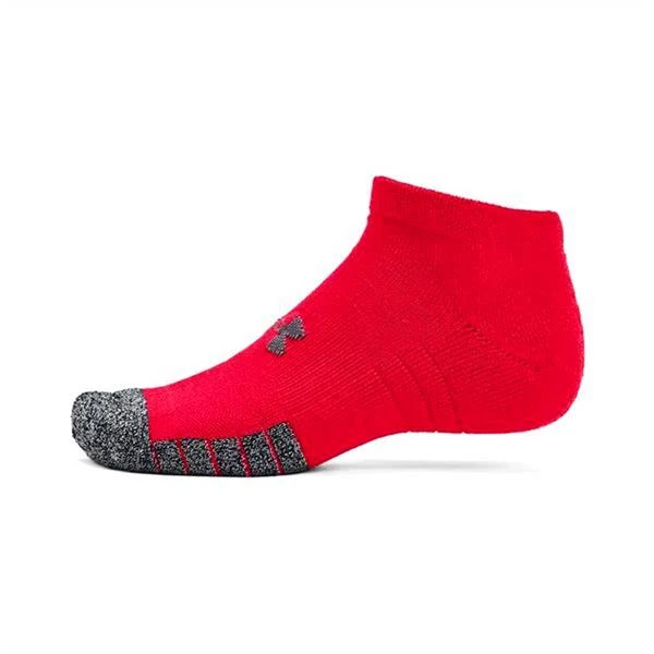 Under Armour Gents HeatGear® Lo Cut Golf 3-Pack Socks Red (600) - Image 4