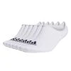 ADIDAS Gents Low-Cut 6-Pack Socks White
