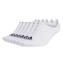 ADIDAS Gents Low-Cut 6-Pack Socks White