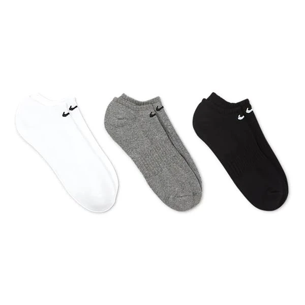 Nike Everyday Cushioned No-Shoe 3-Pack Socks Multicolour (964) - Image 2