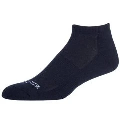Gents Dryburgh No Show Socks (2 Pair) 6-11 Navy