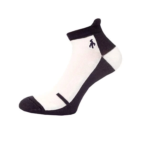 Ladies Colour Block Socks 3-Pack Navy Stone White - Image 3