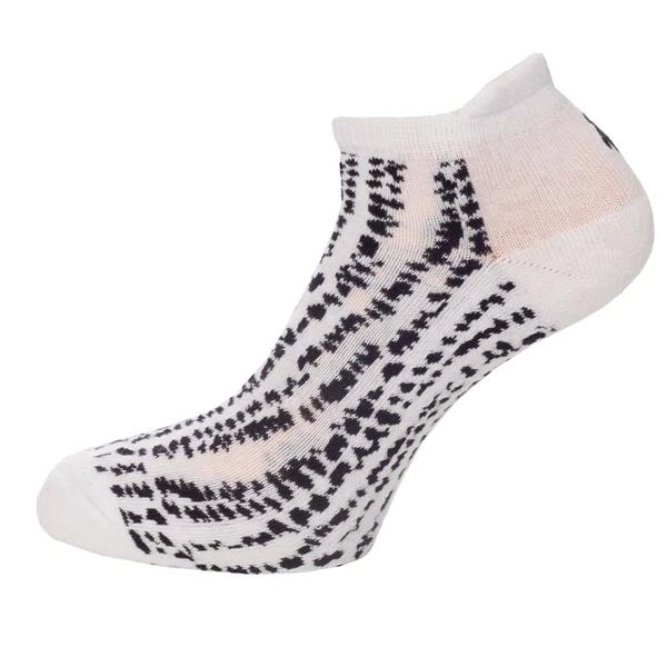 Patterened Socks 3-Pairs Navy - Coral - Image 3