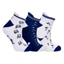 Golf Socks 3 Pack Navy