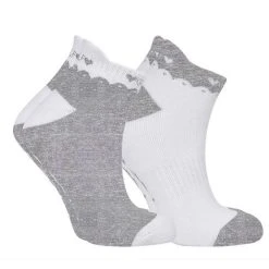 Ladies Golf Socks 2 Pack Grey