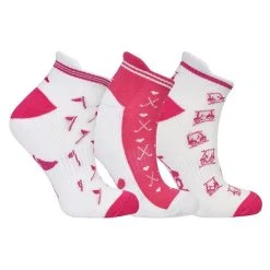Ladies 3-Pair Socks Assorted