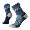 Smartwool Women's Hike Light Cushion Mid-Crew Height Socks (Prussian Blue)