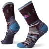 Smartwool Women's Hike Light Cushion Under The Stars Crew Height Socks (Bordeaux)