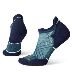 Smartwool Women's Run Targeted Cushion Low Ankle Socks (Twilight Blue)