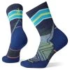 Smartwool Women's Run Targeted Cushion Mid Crew Socks (Deep Navy)