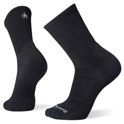 Smartwool Athletic Targeted Cushion Crew Height Socks- Black