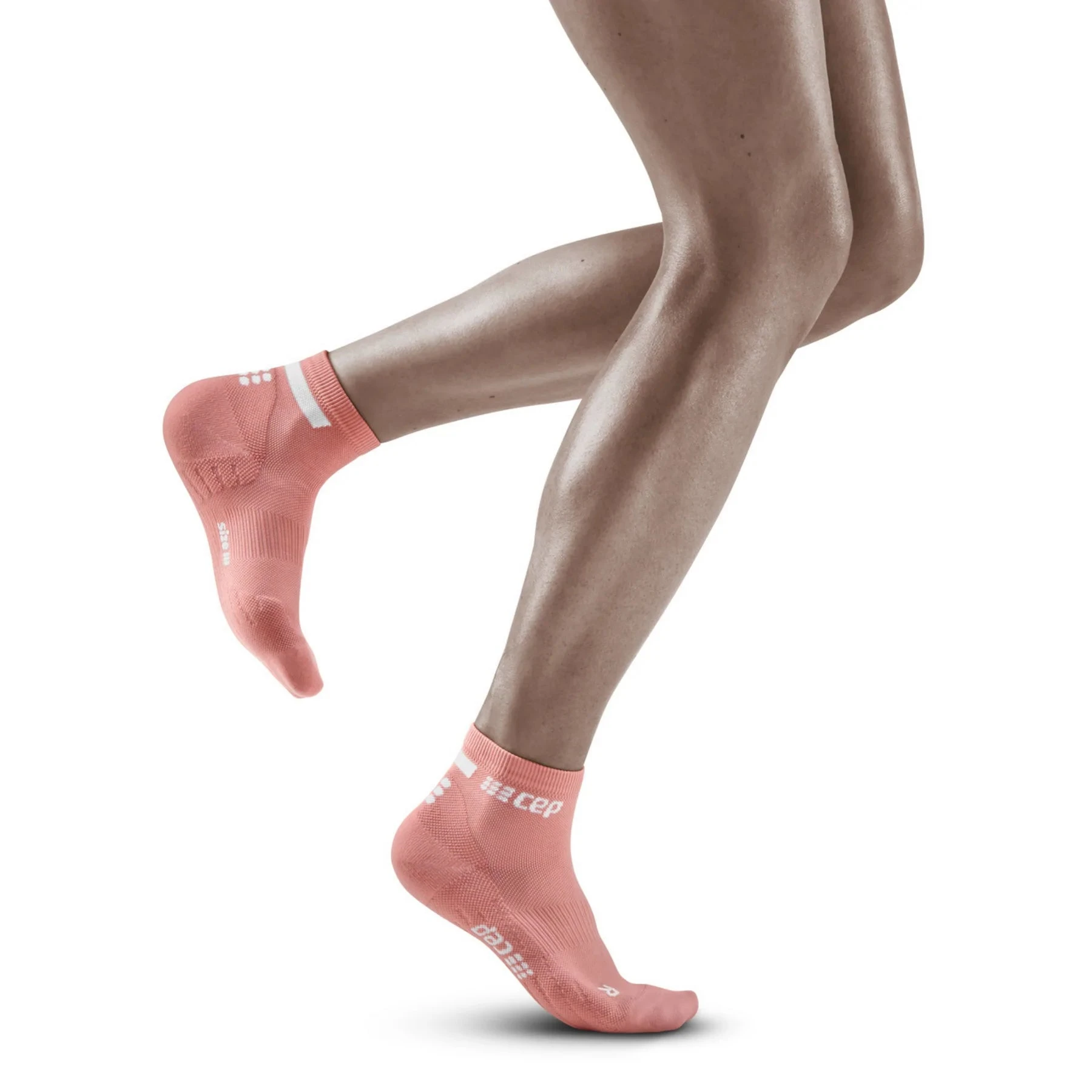 CEP Women's The Run Low Cut Socks 4.0 (Rose) - Image 2
