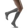 CEP Women's Reflective Compression Tall Socks (Grey)
