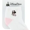 Disney Infant Socks - Minnie Mouse - White And Pink - 2 Pack