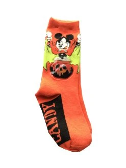 Disney Socks For Youth - Halloween - Mickey Mouse - Light Up