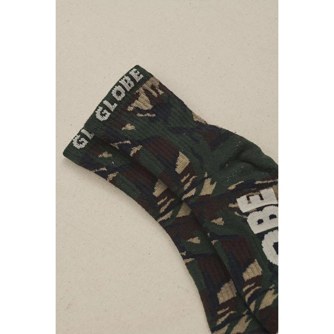 Globe Eco Camo Crew Socks 3 Pack - Image 2