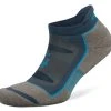 Balega Blister Resist No Show Running Socks (Mink/Legion Blue)